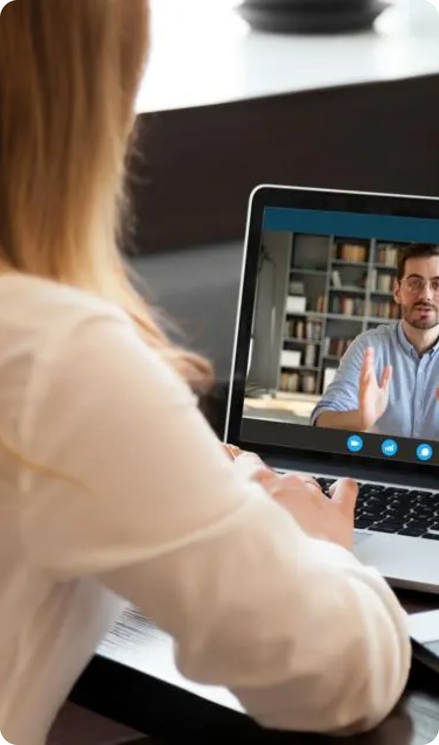 An IrisVision Vista coaching session