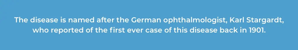 stargardt discovered by german eye specialist karl stargardt 2