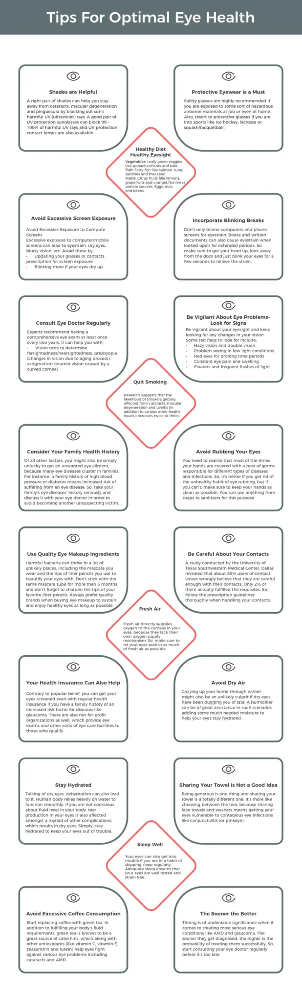 tips for optimal eye care