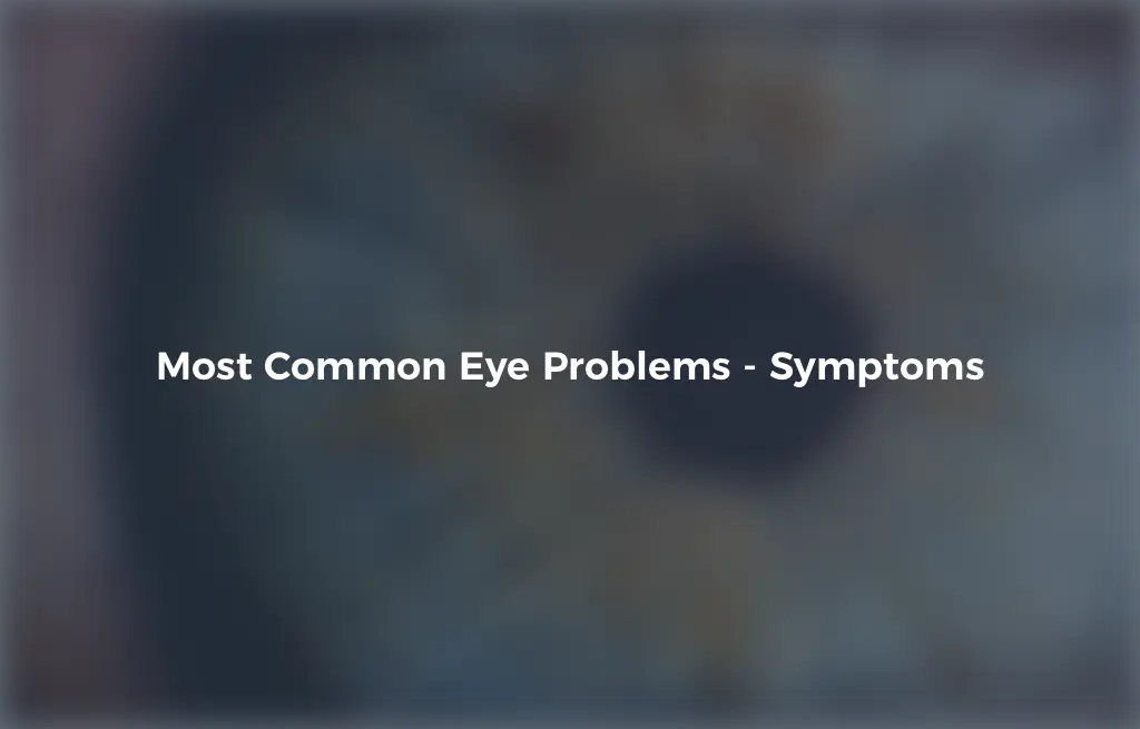 eye problems